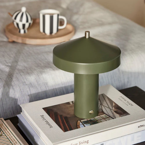 Hatto Table Lamp LED - Olive Green